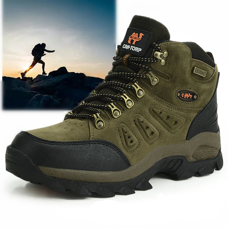 EVEREST - Bottes de Randonnée Imperméables et Chaudes pour Homme