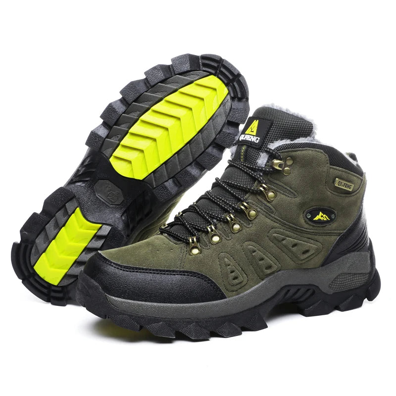 EVEREST - Bottes de Randonnée Imperméables et Chaudes pour Homme