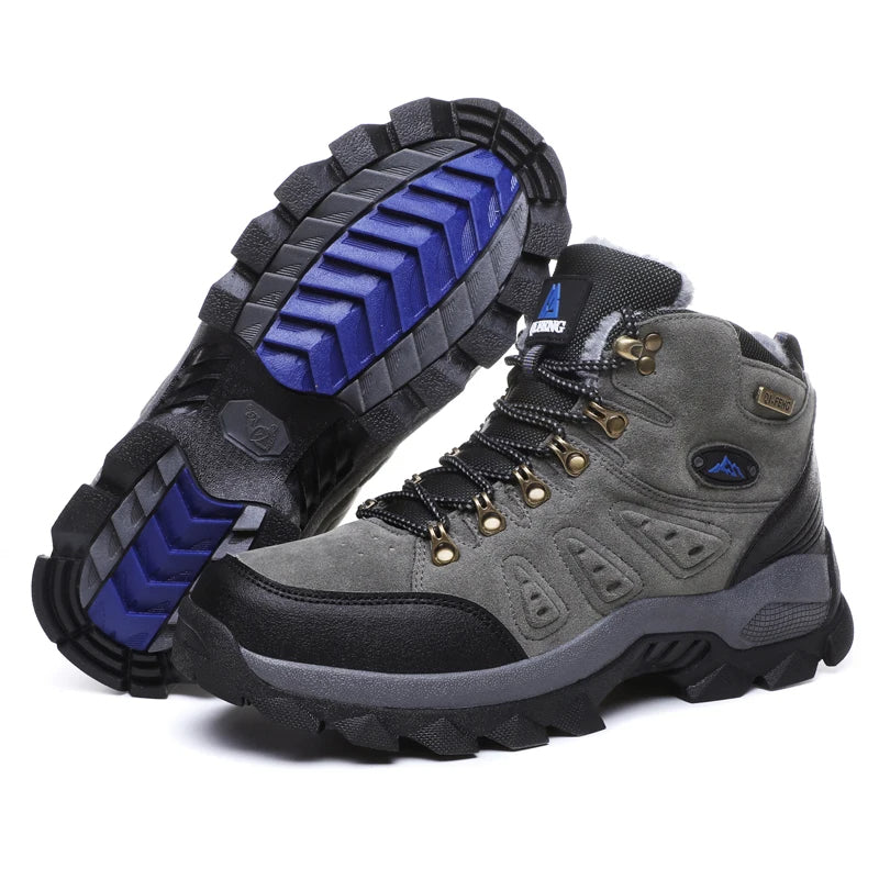 EVEREST - Bottes de Randonnée Imperméables et Chaudes pour Homme