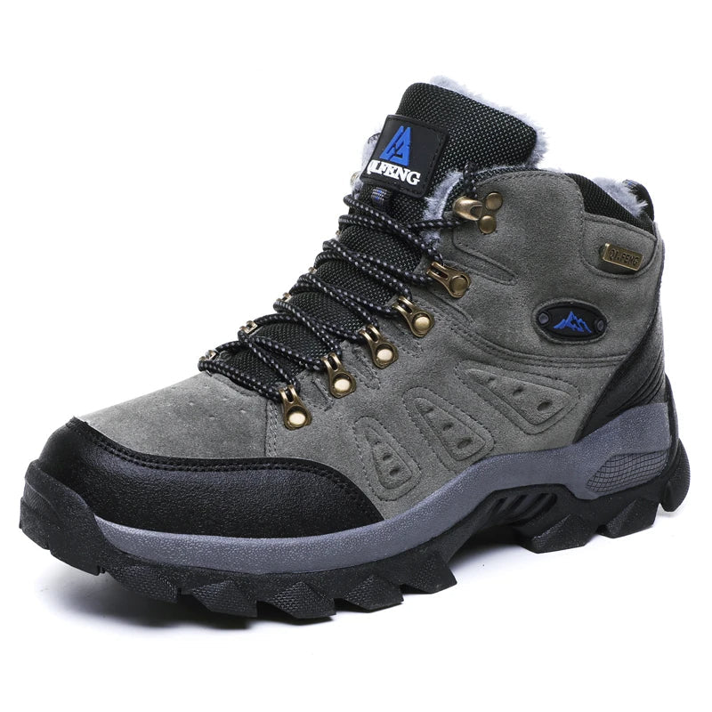 EVEREST - Bottes de Randonnée Imperméables et Chaudes pour Homme
