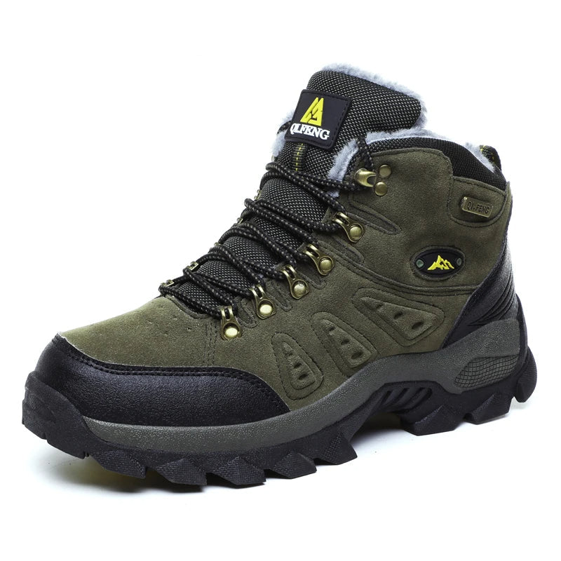 EVEREST - Bottes de Randonnée Imperméables et Chaudes pour Homme