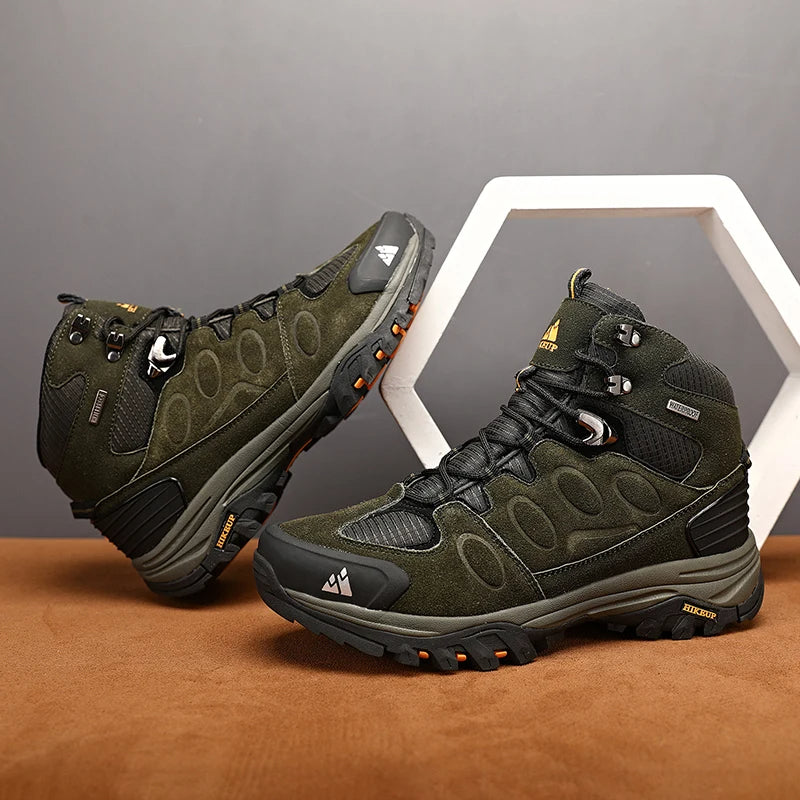 HIKEUP – Chaussures de Randonnée Hautes pour Homme