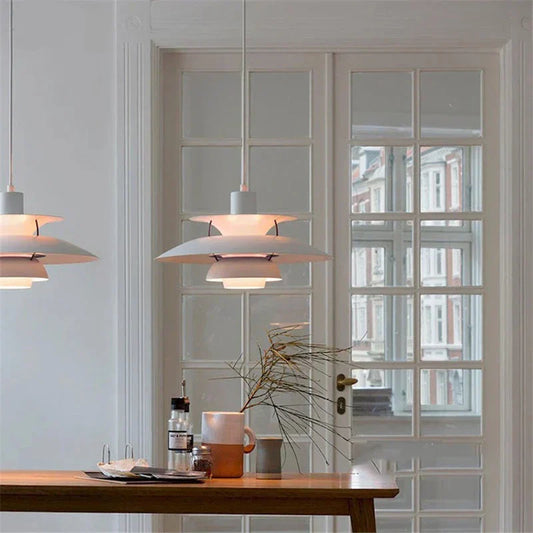 Plafonnier design rond à lumière douce – compatible LED